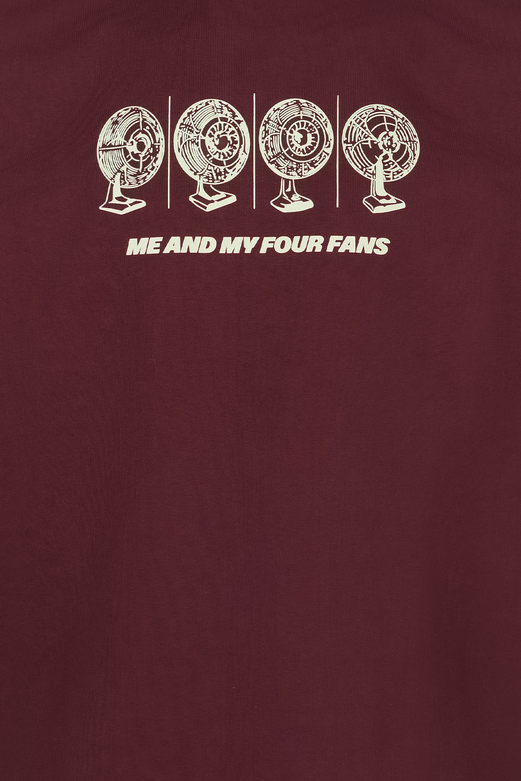 Fan T-Shirt Burgundy