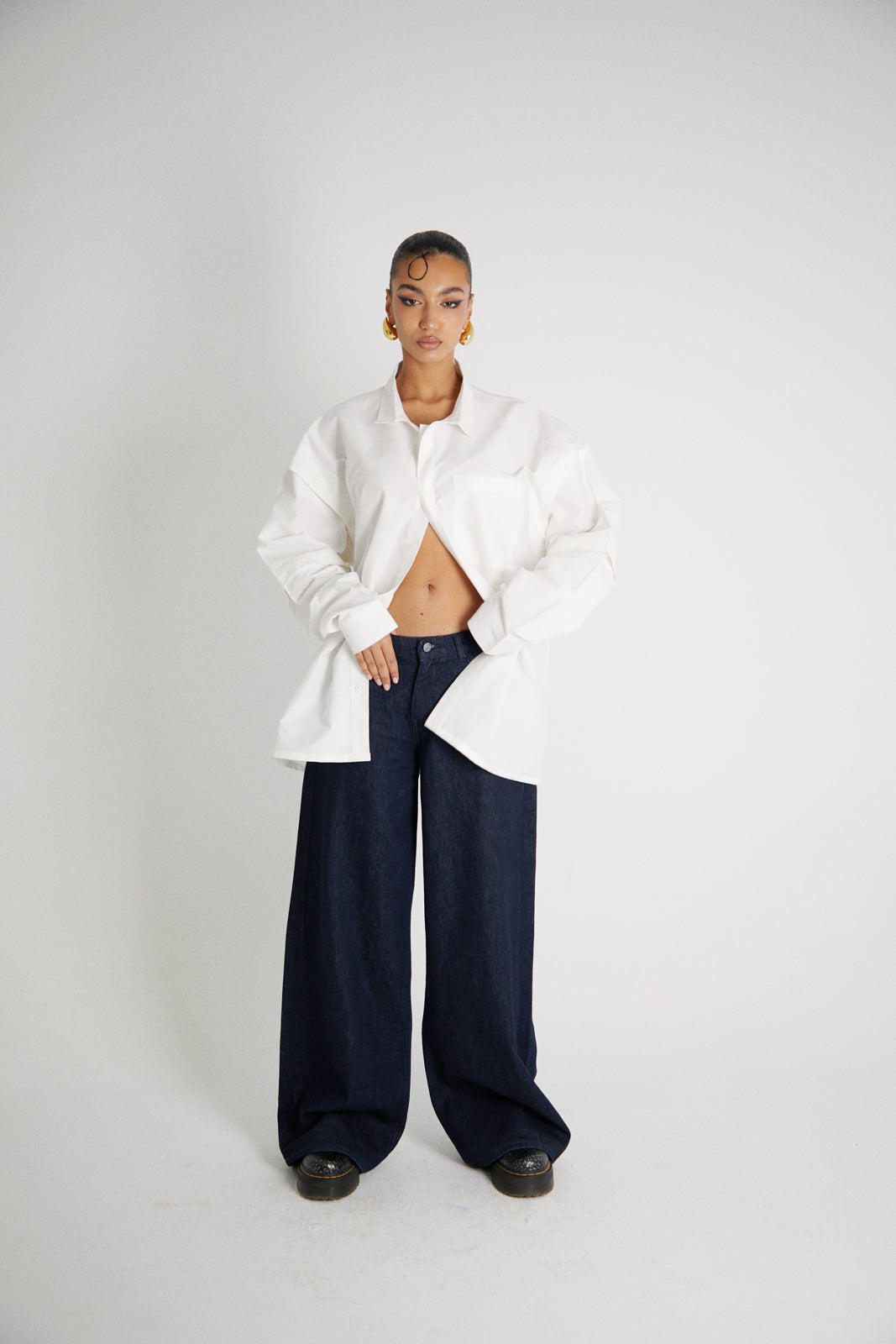 Buttons-Up Shirt White