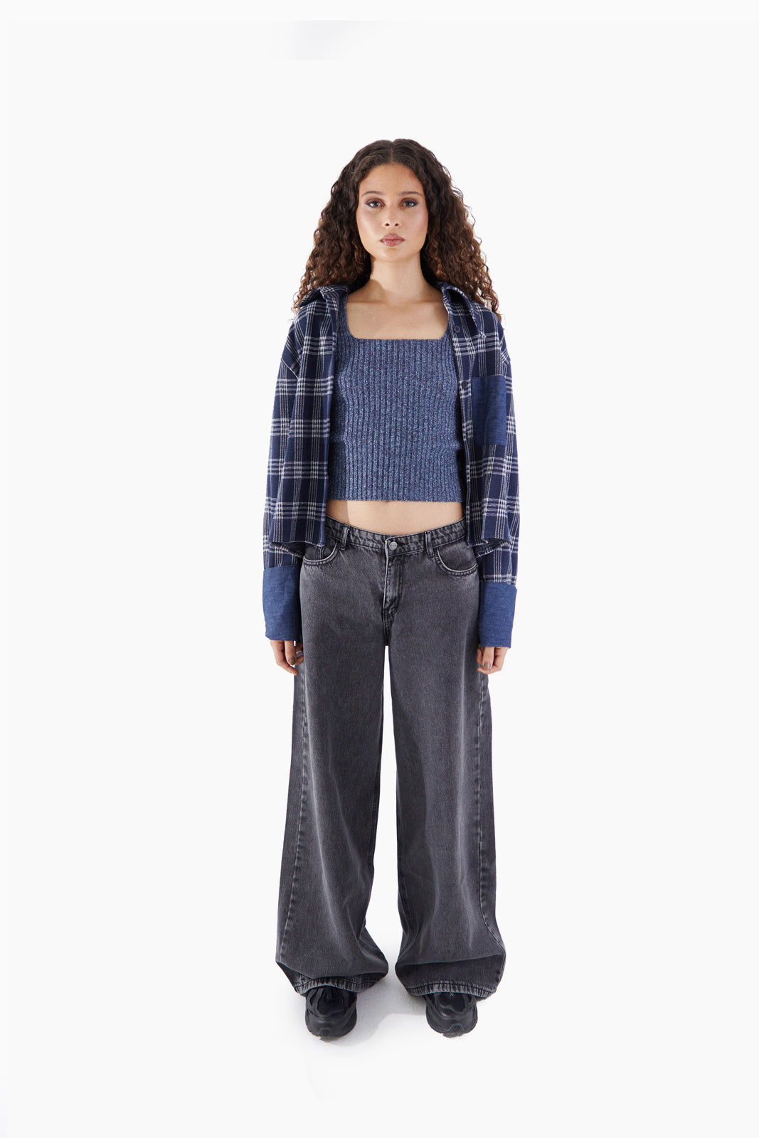 Wide Leg Dark Grey