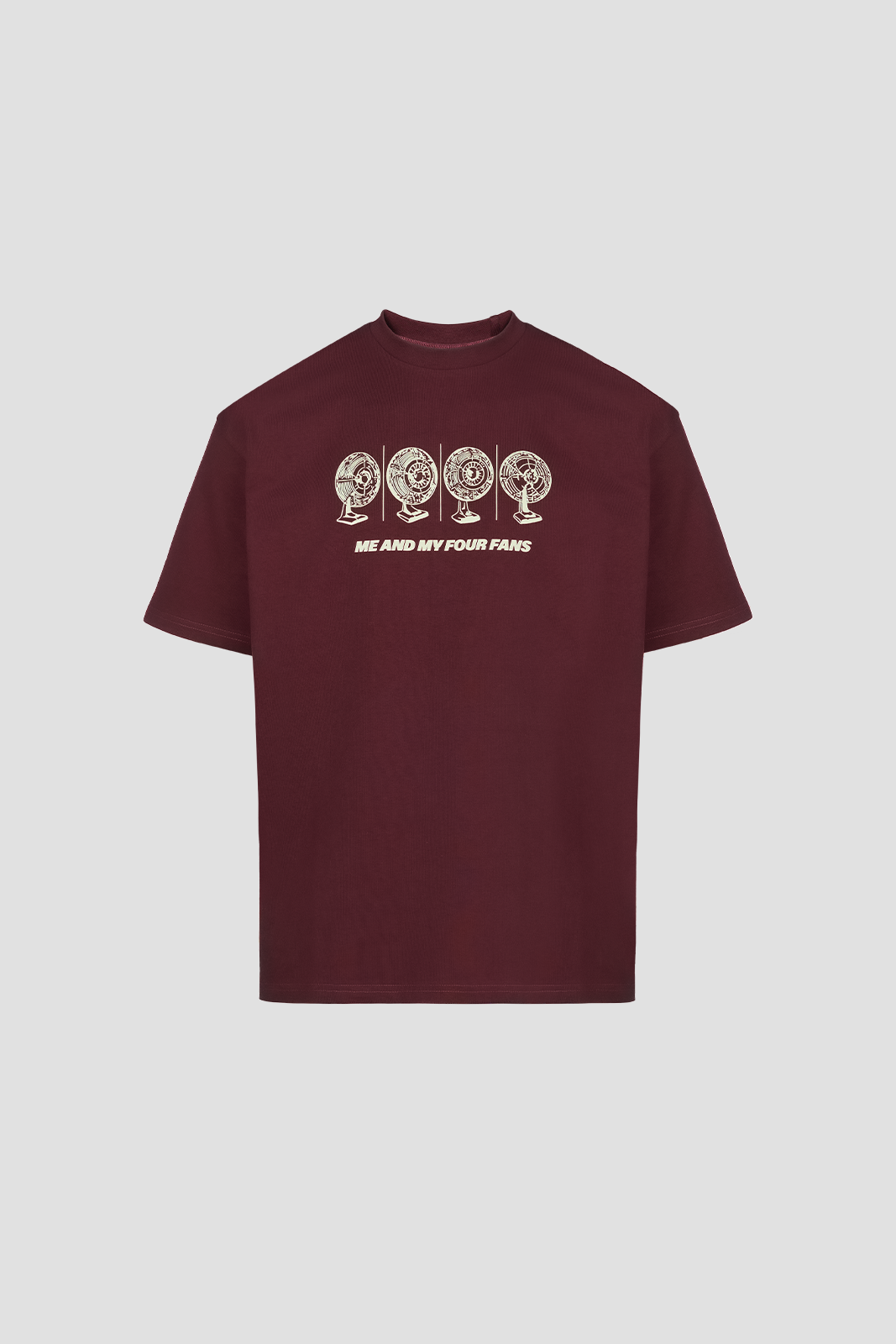Fan T-Shirt Burgundy