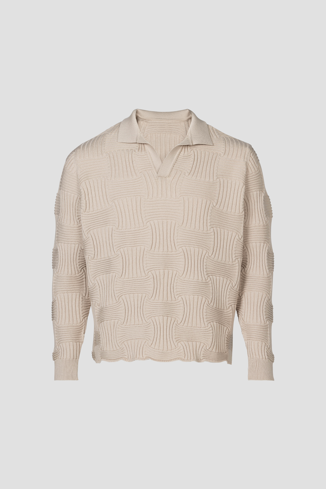 Polo Sweater Off White