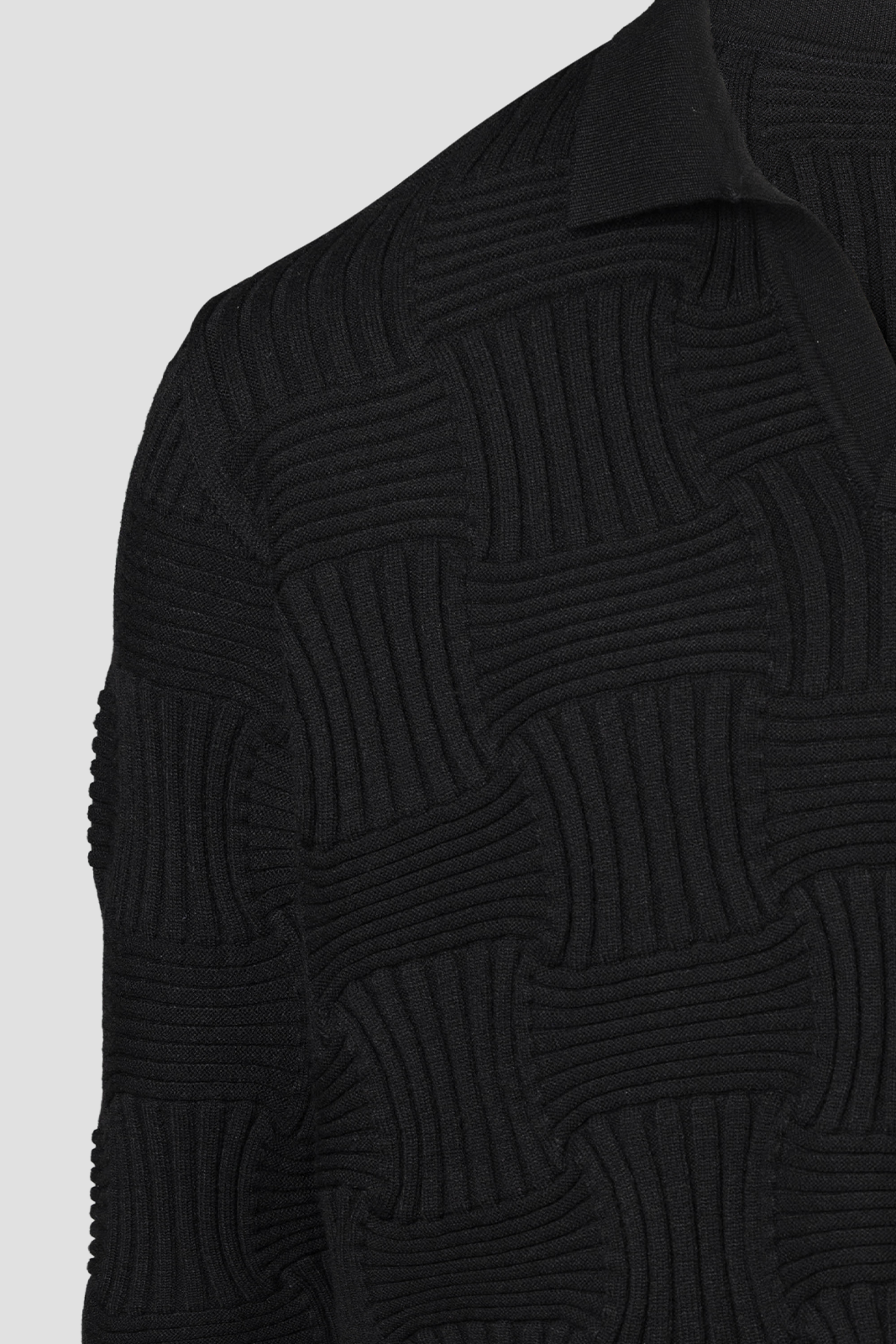 Polo Sweater Black