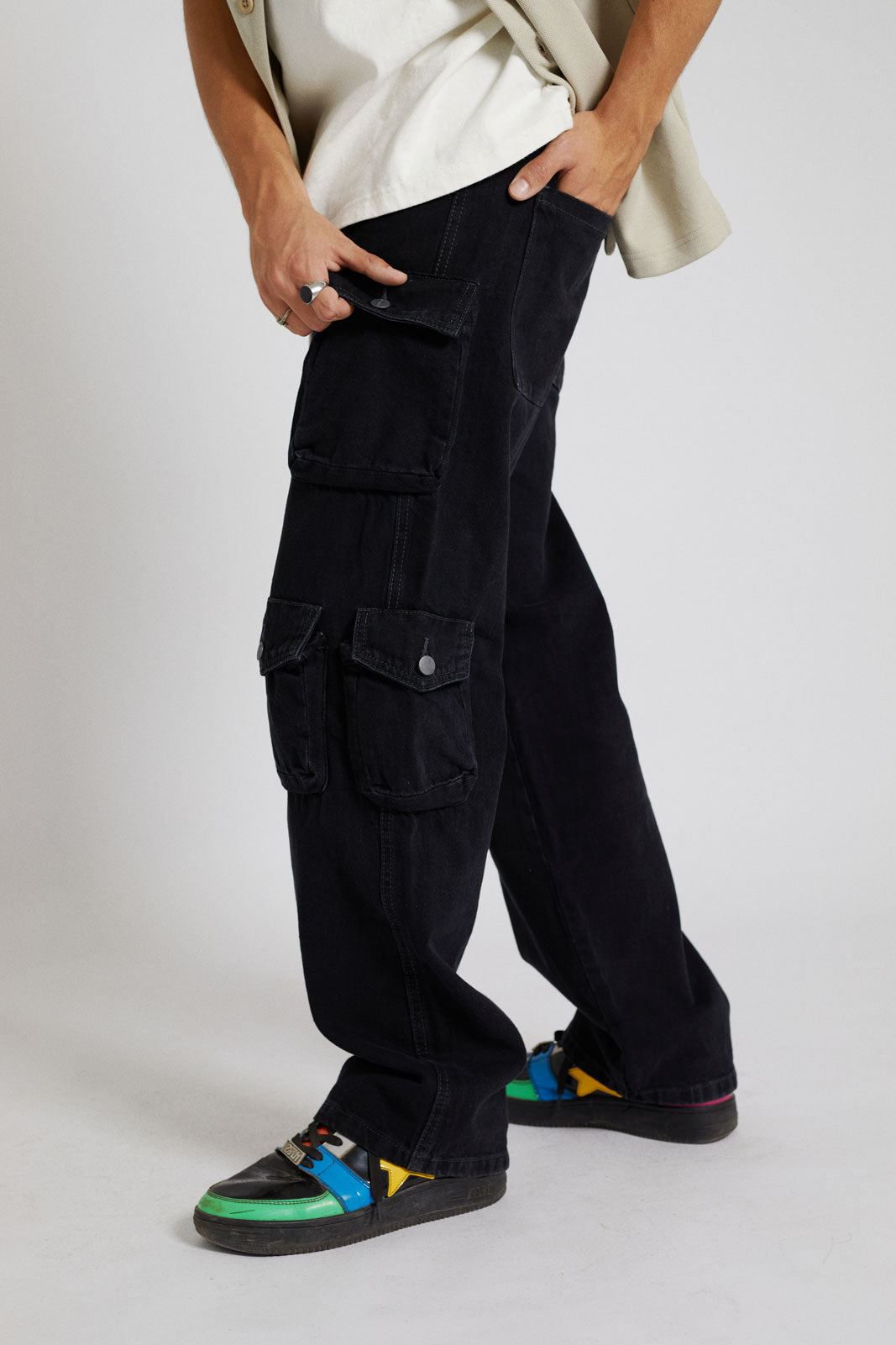 Mens Cargo Black