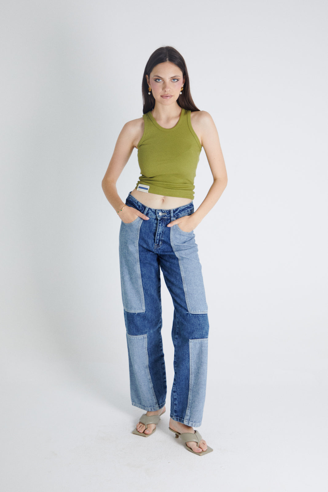 Pick-Pocket Jeans Reversed Blue