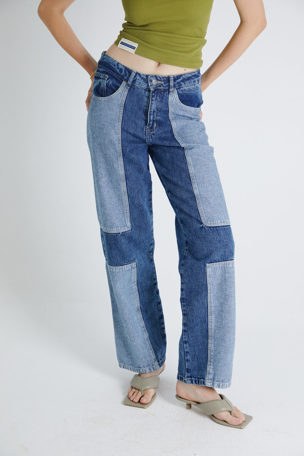 Pick-Pocket Jeans Reversed Blue