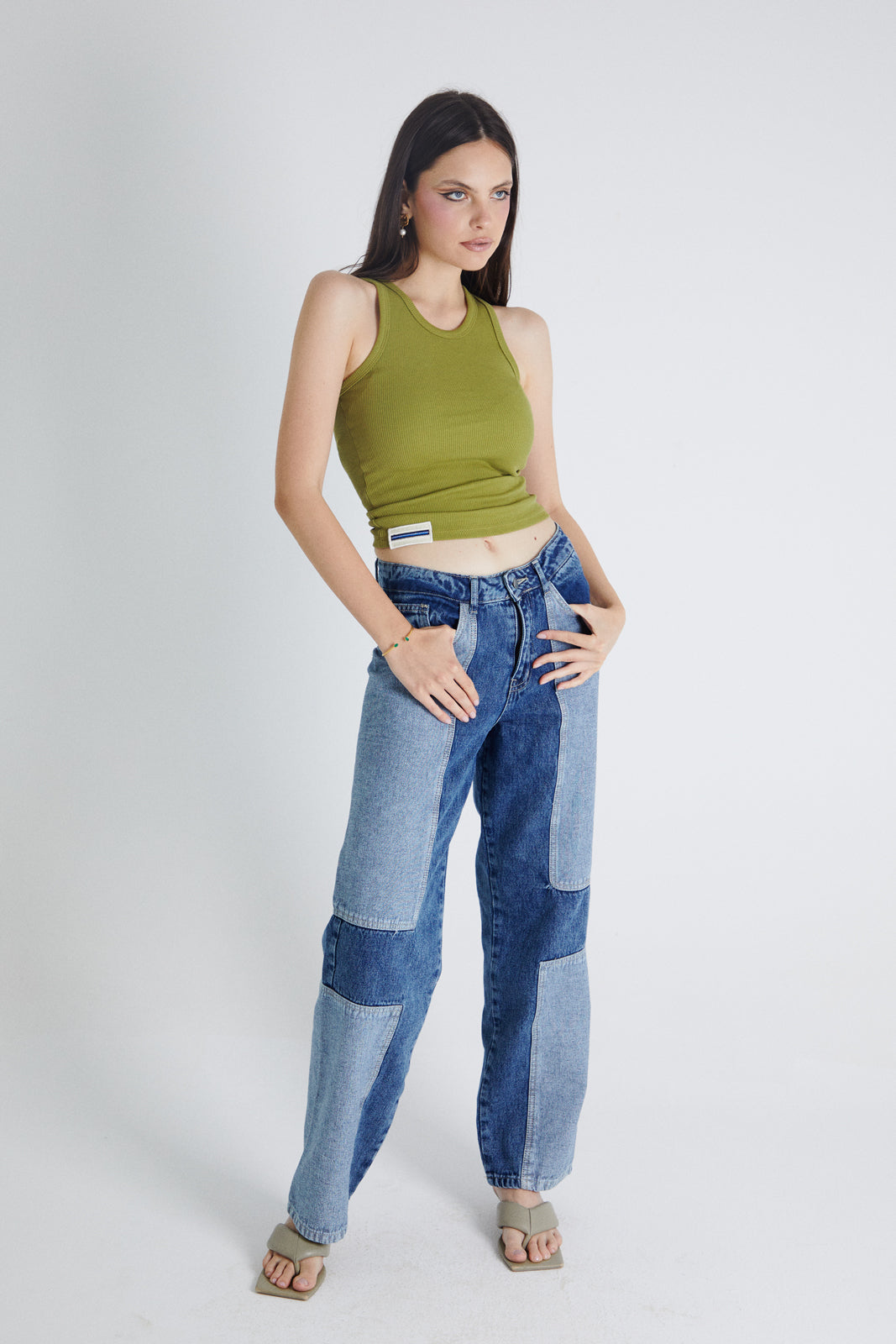 Pick-Pocket Jeans Reversed Blue