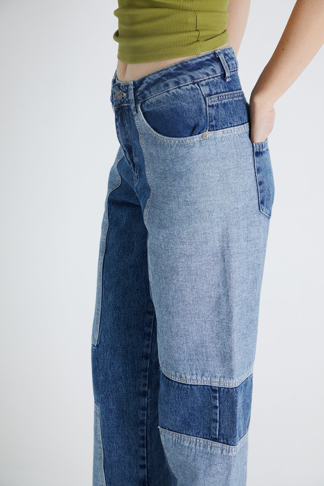 Pick-Pocket Jeans Reversed Blue